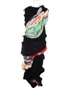 Comme Des Garçons Gathered and Draped Dress - Lyst