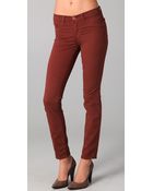 J Brand 811 Mid Rise Skinny Pants - Lyst