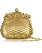 Forzieri Evening Mini Hard Clutch W/Chain Strap - Lyst