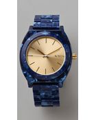 Nixon Time Teller Acetate Watch - Lyst