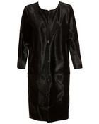 Acne Studios Rina Calf Hair Coat - Lyst