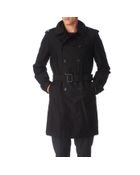Paul Smith Double–breasted Trench Coat - Lyst
