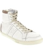 D&G High Top Trainer - Lyst