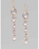 Ippolita Clear Quartz, Diamond & Rose Earrings - Lyst