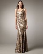 David Meister Sequined Gown - Lyst