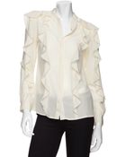 See By Chloé Ruffle Blouse - Lyst