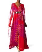 Matthew Williamson Harlequin Silk Gown - Lyst