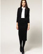 ASOS Collection Asos Pencil Skirt in Longer Length - Lyst