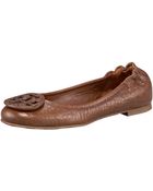 Tory Burch Reva Figueira Ballerina Flat - Lyst
