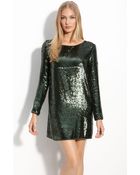 Haute Hippie Sequin Dress - Lyst