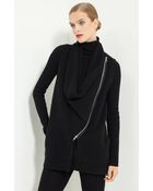 Donna Karan New York Collection Boiled Cashmere Vest - Lyst