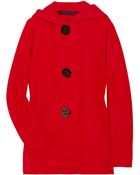 Martin Grant Hooded Wool and Angora-blend Jacket - Lyst