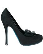DSquared2 130mm Suede Bow Pumps - Lyst