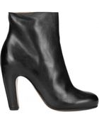 Maison Martin Margiela 100mm Calfskin Low Boots - Lyst