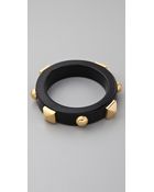 Marc By Marc Jacobs Concrete Jungle Studded Bangle - Lyst