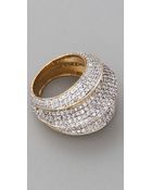 Noir Jewelry Circle Ring - Lyst