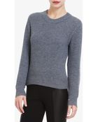 BCBGMAXAZRIA Sage Waffle-stitch Wool-blend Sweater - Lyst