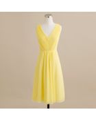 J.Crew Louisa Dress in Silk Chiffon - Lyst