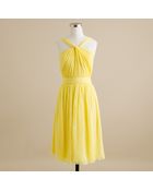 J.Crew Sinclair Dress in Silk Chiffon - Lyst