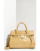Jimmy Choo Rosalie Leather Satchel - Lyst