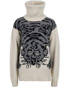 Joseph Tiger Knit Sweater - Lyst