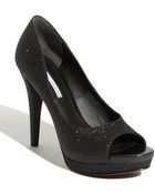Vera Wang Lavender Selima Peep Toe Pump - Lyst