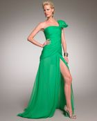 Oscar de la Renta One-shoulder Gown - Lyst