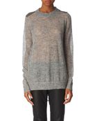 Theory Josetta Panelled Jumper - Lyst