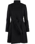AllSaints Aspa Coat - Lyst