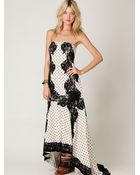 Free People Dancing Dot Maxi Dress - Lyst