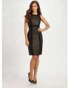 MICHAEL Michael Kors Sleeveless Boucle Sheath Dress - Lyst