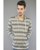RVCA The Together Knit Hoody in Black - Lyst