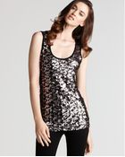 Calvin Klein Sequin Tank - Lyst