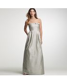 J.Crew Silk Dupioni Marlene Gown - Lyst