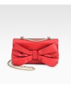 Valentino Bow Flap Bag - Lyst