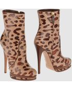 Casadei Ankle Boots - Lyst