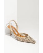Manolo Blahnik Pointed Toe Pump - Lyst