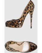 Casadei Platform Pumps - Lyst