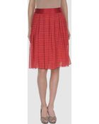Marc Jacobs Knee Length Skirts - Lyst
