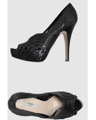 Prada Pumps With Open Toe - Lyst