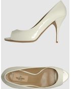 Valentino Pumps with Open Toe - Lyst