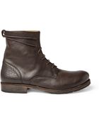 Billy Reid Full Grain Leather Boots - Lyst