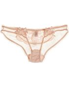 Agent Provocateur Lucienne Tulle and Lace Briefs - Lyst