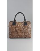 Tory Burch Robinson Satchel - Lyst