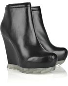 Camilla Skovgaard Leather Wedge Ankle Boots - Lyst