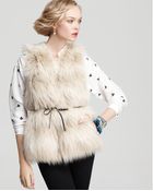 Juicy Couture Polar Faux Fur Vest - Lyst
