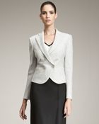 Giorgio Armani Lurex Tweed Jacket - Lyst