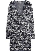 Matthew Williamson Space Abstract Knitted Sweater Dress - Lyst