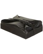 Topshop Premium Leather Box Clutch Bag - Lyst