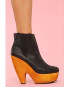 Nasty Gal Juliana Platform Boot - Lyst